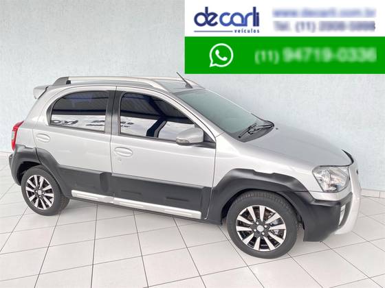 TOYOTA ETIOS CROSS 1.5 16V FLEX 4P MANUAL TOYOTA ETIOS CROSS 1.5 16V FLEX 4P MANUAL